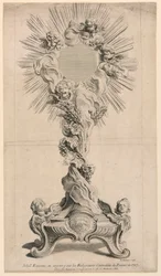 Hopeamonstrance teloitettiin vuonna 1727