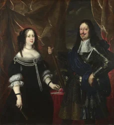 Kaksoismuotokuva Toscanan suurherttua Ferdinand II:sta ja hänen vaimostaan Vittoria della Roveresta, 1660-luku