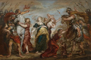 Roomalaisten ja sabiinien sovinto, n. 1655-1656.
