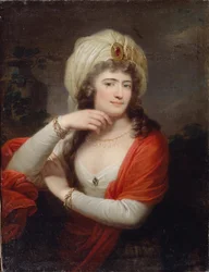 Muotokuva Aleksandra Branickasta 1754-1838, Katariina II:n odottaja, 1793