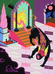 Escape, 2021 (akryyli paneelissa)