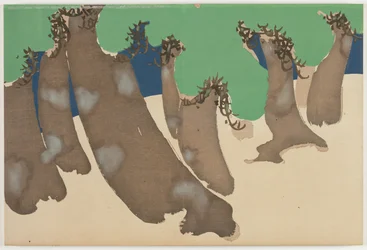 Sadan maailman kukat (Momoyogusa): Windswept Pines (Sonarematsu)