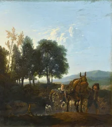 Maisema Mule Driverin kanssa
