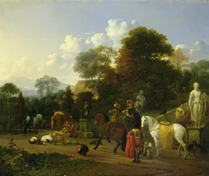Metsästyksen jälkeen, 1664