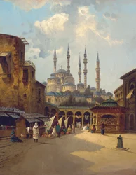 Beirut, n. 1890 (öljy paneelille)