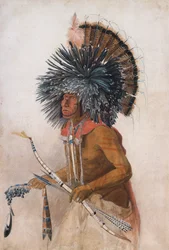 Pehriska-Ruhpa, Hidatsa-soturi Koiratanssin asussa
