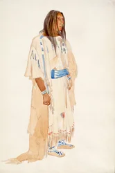 Piegan-Blackfoot-nainen