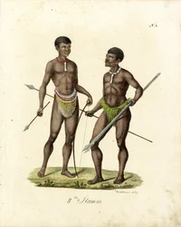 Afrikkalaiset soturit (tulosta)