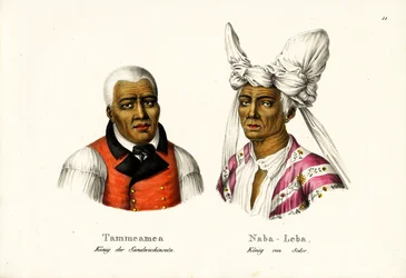 Tammeamea 1St. - King Of Hawaii, 1824