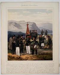 Venäjän Kaukasuksen armeijan jalkaväki, 1867