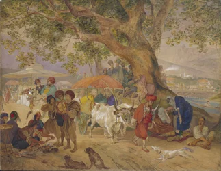 Sweet Water Springs lähellä Konstantinopolia, 1849
