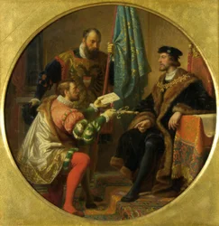 Keisari Kaarle V ja kuningas Francis I Paviassa 1525