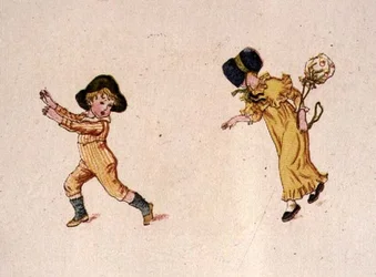 Vauvan pelaaminen elokuvasta "A Day in a Child