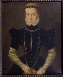Siunatun Margaretan Lorraine (1463-1521) muotokuva