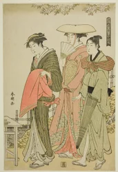 Flowers, de la sèrie "Neu, lluna i flors del món flotant (Ukiyo setsugekka)" finlandès
