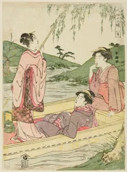 Kahdeksas kuukausi (Hachigatsu), sarjasta "Kahdentoista kuukauden kansantyyli (Fuzoku juni ko)"