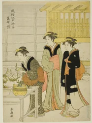Yagenbori, Te Serie -sarjasta "Fashio na be-san ds of Edo (mukana Edo Sunako)"