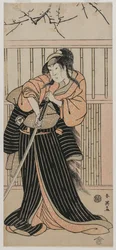 Iwai Hanshirō IV naisena miekalla