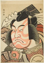 Tee Ac:n ja R Iwai Hanshiron muotokuva I V Akita Jonosuke Yoshikagen roolissa ``Joksi aikaa