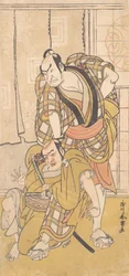 Kohtaus näytelmästä, n. 1780.