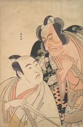 Daimyo puhuu yhdelle pidättelijästään, 1700-luvun loppu.
