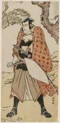 Ichikawa Danjuro V matkustavana soturina