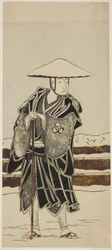 Näyttelijä Bando Mitsugoro I apotti Saimyo-ji Tokiyorina, munkina naamioituneena, Joruri "Onna Hachi no Ki" (naispuolinen versio pelistä "The Potted Trees") näytelmän Onna Aruji Hatsuyuki no Sekai (A) toisessa osassa. Nainen mestarina: Ensimmäisen lumen ma