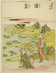 Hamamatsu, sarjasta "Fifty-three Stations of the Tokaido (Tokaido gojusan tsugi)"