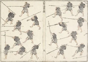 Pitkävartisen miekan harjoittelu, 1817