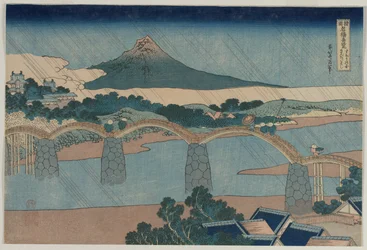 Brocade Bridge Suon läänissä..., 1830-luvun alku.