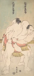 Tesumo Wrestlers Wadagawara Jinpaku d Kacho Zankoron tukikohta, vai mitä? 1783.