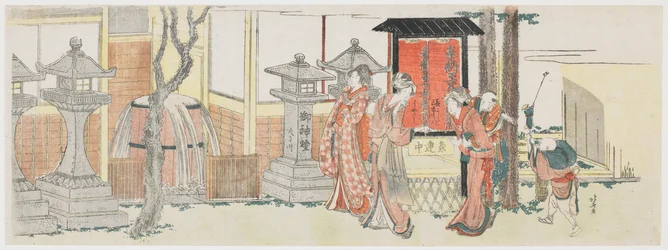 Ōjin Inari-pyhäkön kävijät