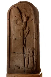 Berliinin museo, Nubian faaraot, Esarhaddonin stela Zenjirilistä, Nastasen stela..., 2007 (kuva)