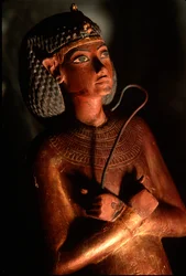 Luxorin museo; Egypti, Kuningas Tut, Tutankhamon, Tutankhamon, Ushabti, 2001 (kuva)