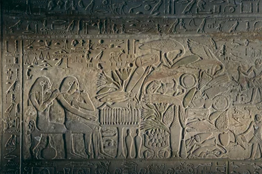 Reliefi Abydosista, artefakti; Egypti, 2005 (kuva) (kuva)