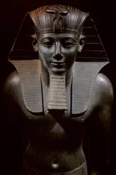 Thutmosis III, Thutmosis III, Tuthmose III, patsas, Luxorin museo, Egypti, Uusi valtakunta, Egyptin kuningaskunta