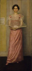 Louise Howland King rouva Kenyon Cox, 1892.