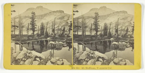 Mt. Hoffman, Yosemite, Cal., 185575. Tekijät: Kilburn Brothers, BW Kilburn.