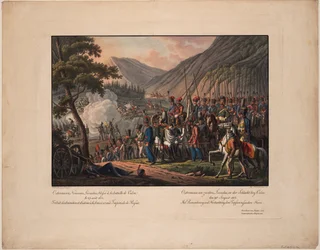Kenraali kreivi Aleksanteri Ostermann-Tolstoi Kulmin taistelussa 29. elokuuta 1813