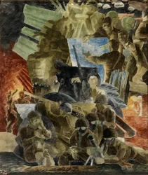 War (seinämaalaus, sotaministeriön rakennus, Washington, D.C.)
