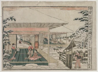 Chushingura: IX näytös sarjasta Perspective Pictures for The Treasure House of Loyalty, n. 179