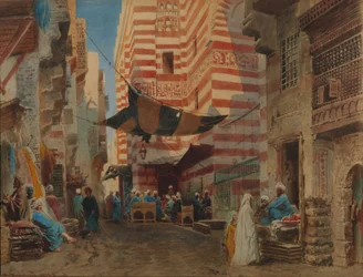 Kairon kadulla, 1873