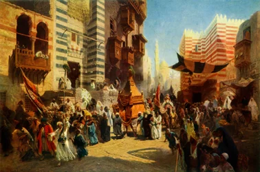 Pyhän maton paluu Mekasta Kairoon, 1876, 1965.