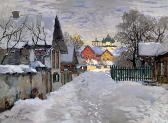Talviyö, Pihkovan nurkka