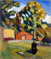 Koristeellinen maisema, 1928-1929