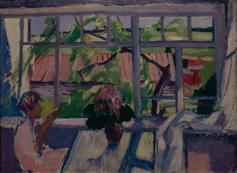 Terassilla, 1929