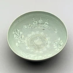 Kulho celadon lasiteella, 1250-1350 (keraaminen)