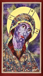 Violetti madonnakuvio