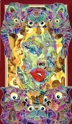 Surrealistinen kissamosaiikki