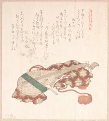 Biwa (japanilainen luuttu) suojuksineen